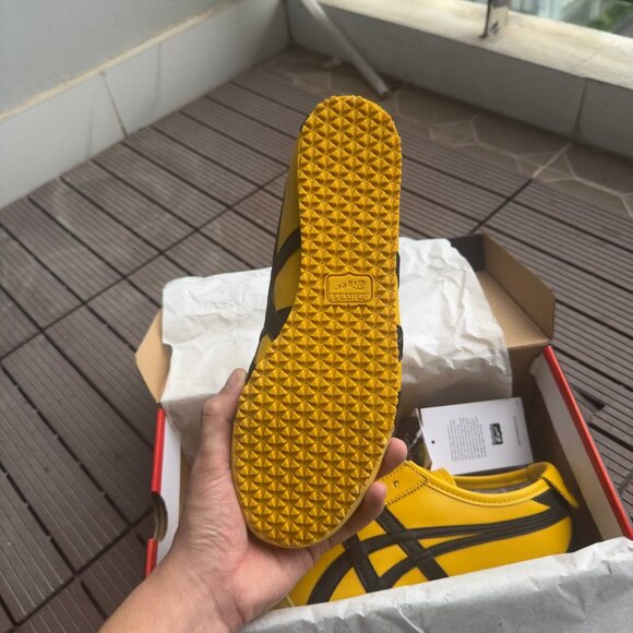 Onitsuka /Tiger MEXICO 66 Sneaker Athletic YELLOW/BLACK - Picture 6 of 7